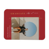 現代の卒業写真 マグネット (横)