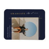 現代の卒業写真 マグネット (横)