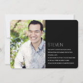 現代の卒業生 招待状 (裏面)