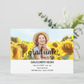 現代の卒業発表 招待状 (スタンド正面)