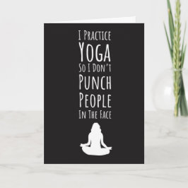 現代の女性のためのヨガカード - 瞑想 カード