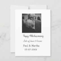 現代の幸せな40周年記念 - 名前、日付、写真を追加