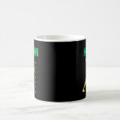 現代の思想家のための「人間は機械ではない」 コーヒーマグカップ (中央)