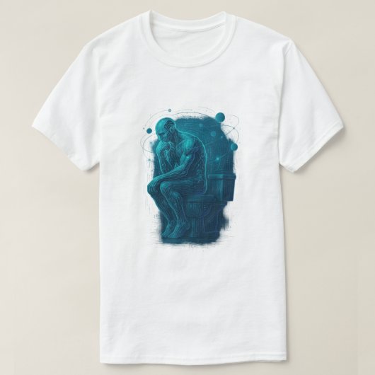 現代の思想家 Tシャツ (デザイン正面)