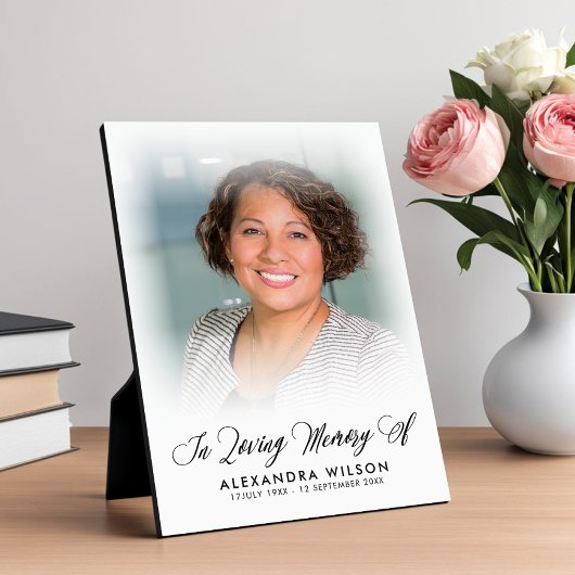 現代の愛する記憶の写真 フォトプラーク