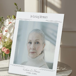 現代の愛する記憶 追悼式ペデスタル看板 台座サイン