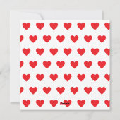 現代の愛を伝えよう。バレンタインデーの写真 シーズンカード (裏面)