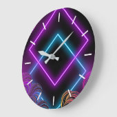 現代の時間管理: ベスト壁掛け時計 ラージ壁時計 (傾斜)