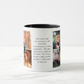 現代の正看護師（RN）　医療卒業生　写真 マグカップ (中央)