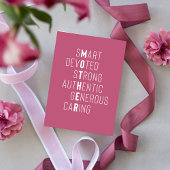 現代の母を定義するクロスワードパズルの言葉 現代のママ ローズ カード