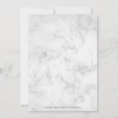 現代の法科大学院卒業パーティー招待状 招待状 (裏面)