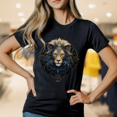 現代の獅子十二支のシンボル太陽のサインleo女性 tシャツ