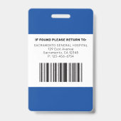 現代の看護師 バッジ (裏面)