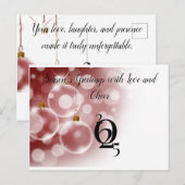 現代の結婚式のポストカード ポストカード (正面/裏面)