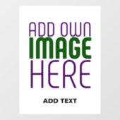 現代の編集可能なシンプルな白い画像テキストテンプレート ウィンドウサイン (シート)