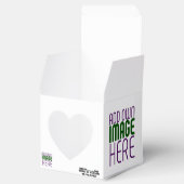 現代の編集可能なシンプルな白い画像テキストテンプレート フェイバーボックス (オープン)