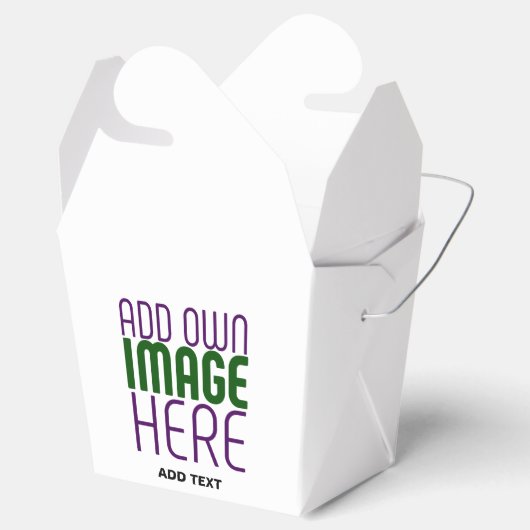 現代の編集可能なシンプルな白い画像テキストテンプレート フェイバーボックス (オープン)