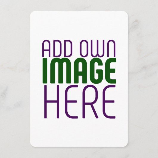 現代の編集可能なシンプルな白い画像テキストテンプレート メニュー (裏面)