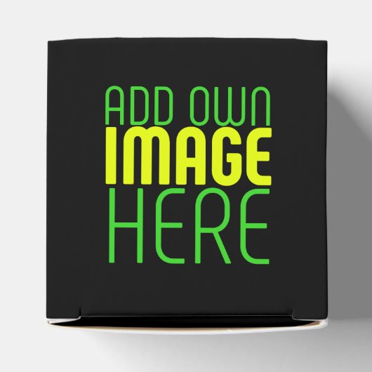 現代の編集可能なシンプルな黒の画像テキストテンプレート フェイバーボックス (上部)