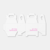 現代の編集可能なビジネス名または名と姓 フェイバーボックス (折り畳みなし)