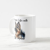 現代の羊飼いとの朝のひととき コーヒー コーヒーマグカップ (正面左)