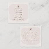 現代の肯定モチベーションカード ノートカード (正面/裏面)