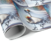 現代の花嫁がスニーカーを履く ラッピングペーパー (ロールコーナー)