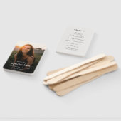 現代の葬儀 | 式次第 ライフ セレブレーション ハンドファン (組立なし)