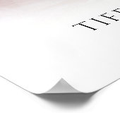 現代の葬儀　愛する記憶　写真　ウェルカムサイン ポスター (角)