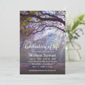 現代の葬儀 | 生涯の祝祭 招待状 (スタンド正面)