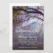 現代の葬儀 | 生涯の祝祭 招待状 (正面/裏面)