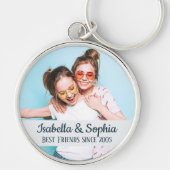 現代の親友フォトキーホルダー 友達の名前 キーホルダー (正面)