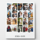 現代の記念日の写真プレート「You're Still the One」 フォトプラーク (正面)