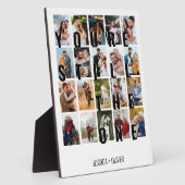 現代の記念日の写真プレート「You're Still the One」 フォトプラーク (側面)