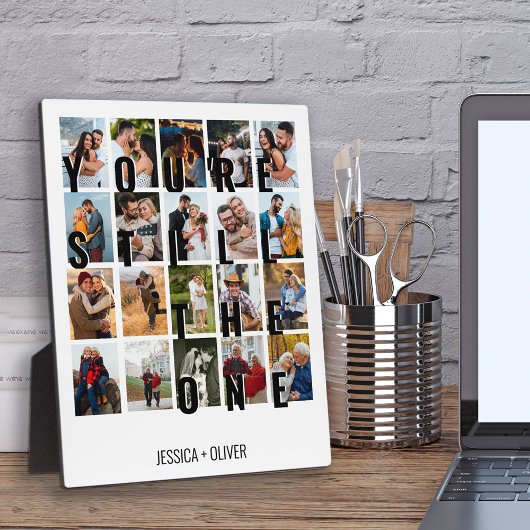 現代の記念日の写真プレート「You're Still the One」 フォトプラーク
