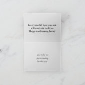 現代の記念日カード サンキューカード (内部)