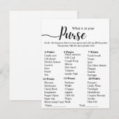 現代の財布 ブライズシャワー パーティー ゲーム ポストカード (正面/裏面)