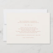 現代の 日程変更 セーブザデート (裏面)