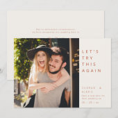 現代の 日程変更 セーブザデート (正面/裏面)