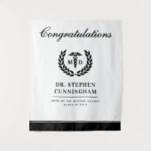 現代のMD 医学博士 メディカルスクール卒業式 タペストリー (正面)