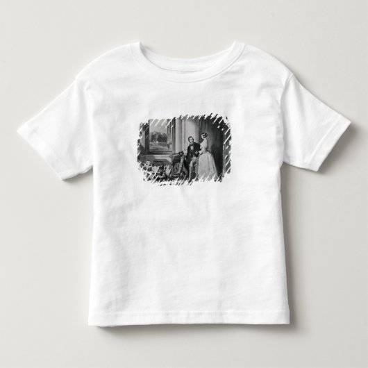 現代のWindsorの城 トドラーTシャツ (正面)