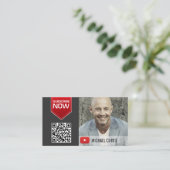 現代のYouTuber | YouTubeチャンネル 名刺 (スタンド正面)