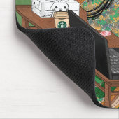 現代アレンジ紫式部マウスパッド マウスパッド (コーナー)