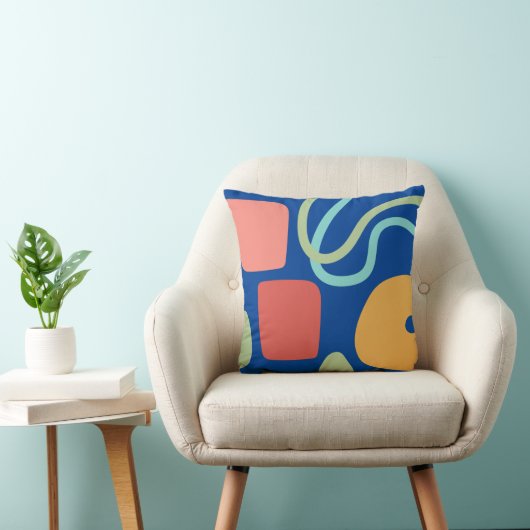現代アート クッション (椅子)