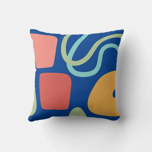 現代アート クッション (裏面)