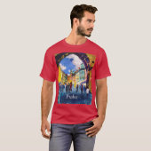 現代アート, 絵画, プラハ Tシャツ (正面フル)