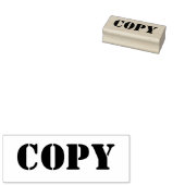 現代オフィス "COPY" メッセージ 全大文字フォント ラバースタンプ (押印)