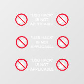 現代キアアンチ – 盗難キア少年たちx3白Tしがみつく ウィンドウサイン (シート)