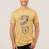 現代中国のドラゴン トライブレンドＴシャツ (正面)