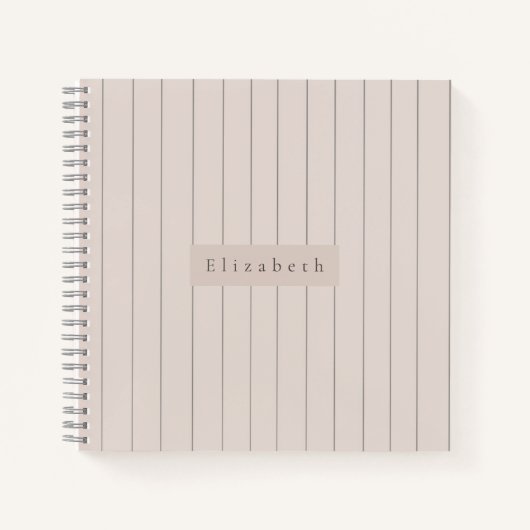 現代的な名前のノート ノートブック (正面)